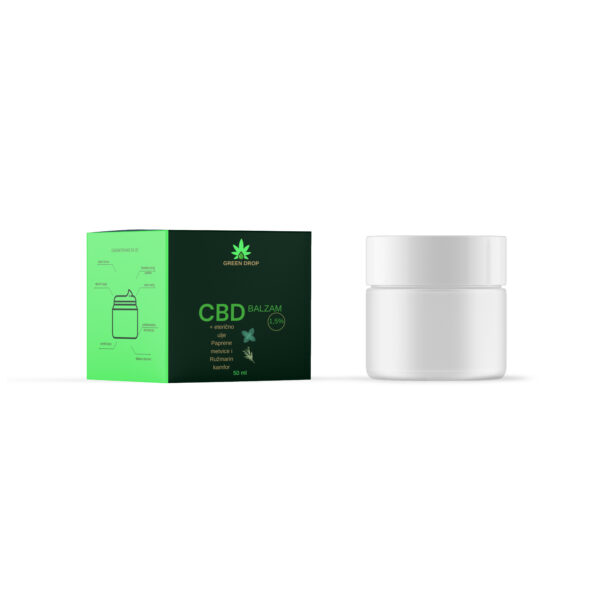 BALM 30ml CBD 3% + Peppermint and Rosemary Camphor
