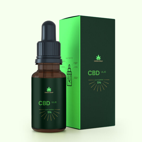 CBD ulje kapi za životinje 5%